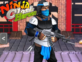 Ninja Clash Heroes 3D . Online Games . BrightestGames.com