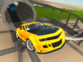 car driving stunt game 3d