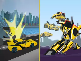 Transformers Lane Racer . Online Games . BrightestGames.com
