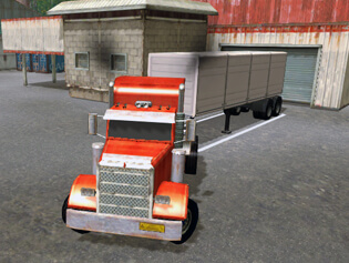Jogo 18 Wheeler Cargo Simulator no Jogos 360