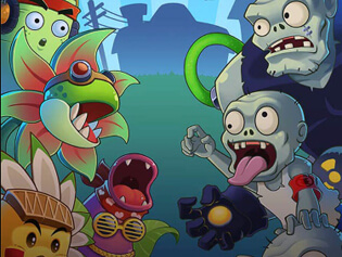 Plants Vs Zombies Unblocked . BrightestGames.com