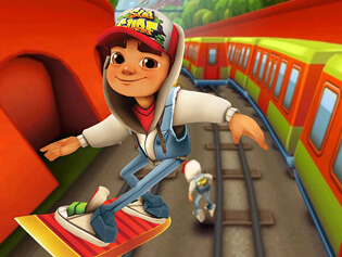 Subway Surf Tokyo  No Internet Game - Browser Based Games