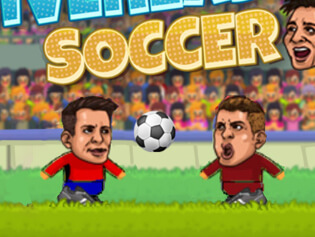 Fiveheads Soccer . Online Games . BrightestGames.com