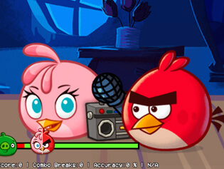 VS BUBBLES ANGRY BIRD [Friday Night Funkin'] [Mods]