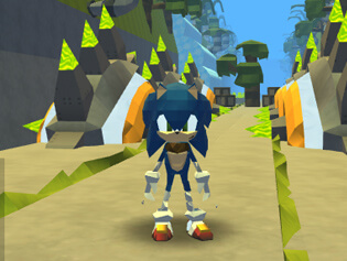 Jogo Kogama: Sonic Dash 2 no Jogos 360