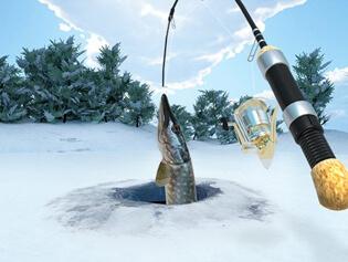 Ice Fishing . Online Games .