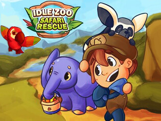 idle zoo safari rescue game