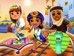 Run like an Egyptian as Subway Surfers' World Tour makes a stop in