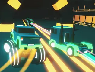 2 Player Dark Racing . Online Games . BrightestGames.com