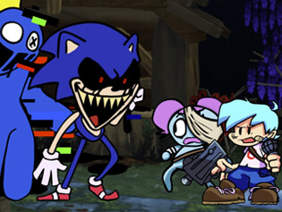 FNF Characters VS SONIC.EXE 2.0, POP-IT Battle, FRIDAY NIGHT FUNKIN  ANIMATION