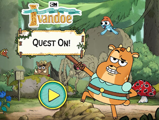 The Heroic Quest Of The Valiant Prince Ivandoe Quest On! . BrightestGames.com