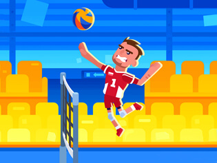 Volleyball Challenge . Online Games . BrightestGames.com