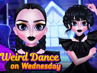 Weird Dance on Wednesday no Jogos 360