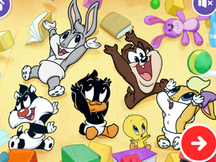 Baby Looney Tunes: Cas Na Uklid . BrightestGames.com