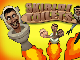 🕹️ Play Skibidi Toilet.io Game: Free Online 2 Player Toilet Bumper Car  Battle Video Game for Kids & Adults