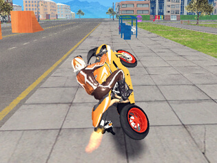 Ultimate Motorcycle Simulator 3D . BrightestGames.com