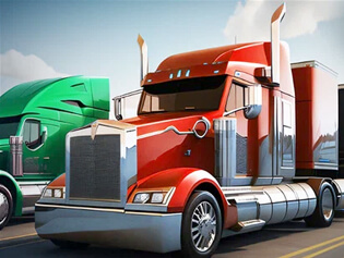 Turbo Truck Racing . Online Games . BrightestGames.com