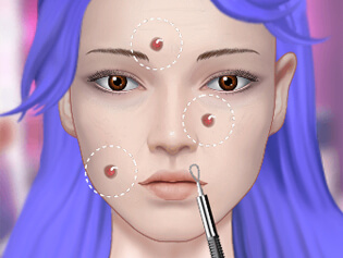 Makeup Art Salon . Online Games . BrightestGames.com