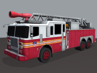 Fire Truck Driving Simulator . BrightestGames.com