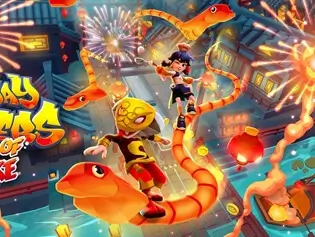 Subway Surf Year Of The Snake .