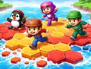 Don't Fall! Online . Online Games . BrightestGames.com